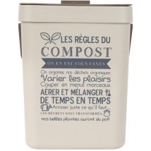 Poubelle de compostage 5 L avec accroche