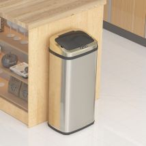 Poubelle de cuisine automatique inox Acier inoxydable 40 l - inox