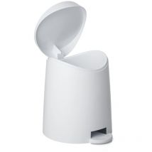 Poubelle de salle de bains 3 l blanc tatay Milan - Plasticos Tatay