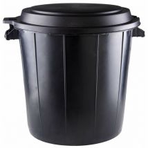 Poubelle d'immeuble 80 litres corps + couvercle EDA