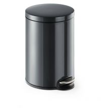 Poubelle Durable 341258 20 l (Ø x H) 292 mm x 455 mm métal, plastique anthracite-gris 1 pc(s) V810513