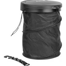 Eufab Garbage bucket foldable 17526 Poubelle 4 l (Ø x H) 160 mm x 205 mm noir 1 pc(s)