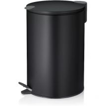Poubelle 12 L Noire - Mats - KELA