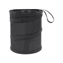Fei Yu - Poubelle noire pliable pour fournitures de voiture, boîte de rangement pour voiture, sac de rangement pour dossier de siège
