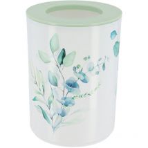 Poubelle pp imprimee avec couvercle 5l - aquarelle Tendance