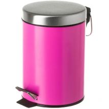 Poubelle en métal - Fuchsia