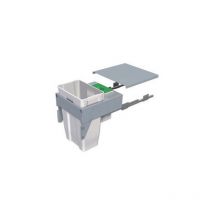 Poubelle suspendue caisson de 450 - Contenance : 42,5 l - Hauteur : 560 mm Gollinucci