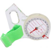 Pouce boussole carte règle boussole compétition extérieure orientation enseignement positionnement rapide, 9.4x7.5x1.1cm