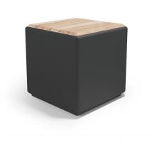 Dare Win Store - Pouf coffre cubus wood