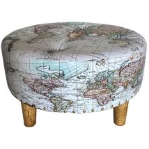 Origen - Signes Grimalt Tabourets de meubles Auxiliaire blanc Mundo Taburete 60x60x33cm 24860