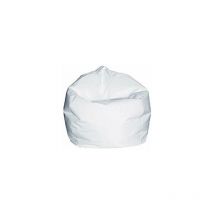 King Home - Pouf blanc