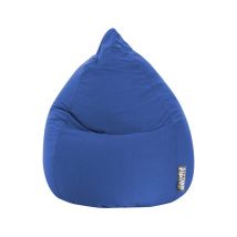 Sitting Point - Pouf Easy xl Bleu fonce