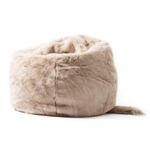 Linnea - Pouf en peluche Éléphant George avec remplissage