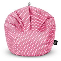 Happers - Pouf Enfant Imprimé Stars Rose