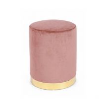 Fashion Commerce - pouf lucilla rose antik