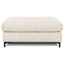 Maison Aubertin - Pouf Fiesole Tissu Beige