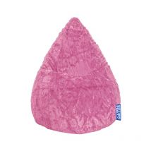 Sitting Point - Pouf Fluffy xl Rose