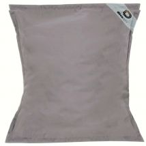 Deco Arts - Pouf Géant xxl Intérieur et Extérieur, Déhoussable, Salon, Jardin Gris galet