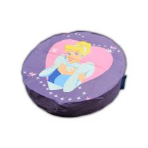 Calinuit - Pouf géant mauve Princesse Disney ø 110 cm