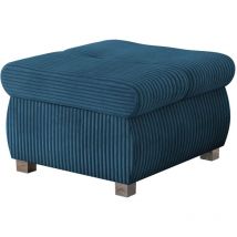 Pouf Comfivo 122, Poso 05, 39x60x60cm, Diametro: 0, Arazzo, Gambe: Metallo, 0