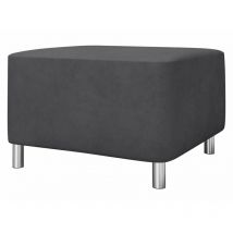 Mobilier1 - Pouf Comfivo 126, Alova 36, 42x56x65cm, Diamètre: 0, Tapisserie, Pieds: Plastique, 0
