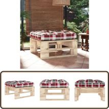 Pouf palette de jardin bois de pin imprégné - Pouf De Jardin - Pouf Palette - Mobilier De Jardin - Chaise De Jardin - Relax