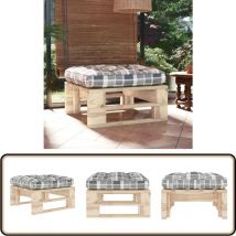 Pouf palette de jardin bois de pin imprégné - Pouf De Jardin - Pouf Palette - Mobilier De Jardin - Chaise De Jardin - Relax Jardin