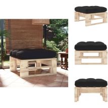 Pouf palette de jardin bois de pin imprégné - Pouf De Jardin - Pouf Palette - Mobilier De Jardin - Chaise Lounge - Relax