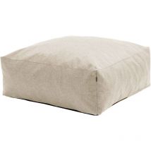 Pouf de jardin pour canapé modulable sable - Mixi