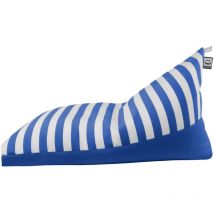 Happers - Pouf Pyramide Toldotex Bleu pour Extérieur ou Intérieur xxl Bleu
