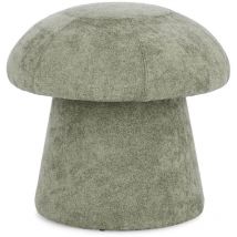 Hellin - Pouf rond en tissu avec rangement D45 - chups