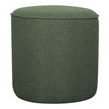 Pouf rotondo in tessuto kaki D40 cm coq