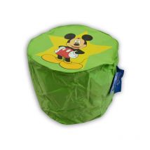 Calinuit - Pouf vert Mickey Mouse ø 45 cm