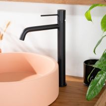 Wanda Collection - Mitigeur vasque salle de bain Lana noir mat