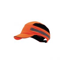 Casquette de protection plus Base-Cap 52-65 cm orange fluo en 812:2012 Profit