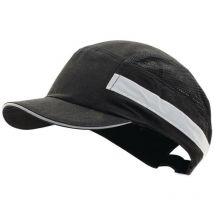 Casquette de protection plus Base-Cap 52-65 cm noire en 812:2012 Profit