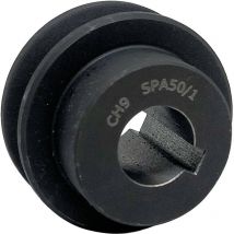 Poulie Spa 1 Gorge Dp 50mm Pour Diamètre D'arbre 19mm