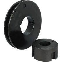 Poulie Courroie Trapézoïdale 1 Gorge Dp 71mm Arbre 19mm Moyeu 1108