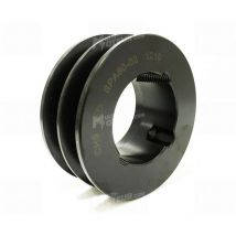 Lechevalier - Poulie 2 Gorges Diamètre 140 Mm Arbre ø28 Mm