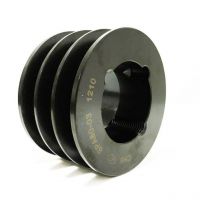 Lechevalier - Poulie 3 Gorges Diamètre 125 Mm Arbre ø38 Mm