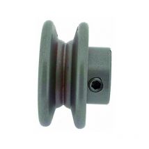 Poulie clavetée à gorge trapézoïdale diamètre extérieur 101,6 mm - diamètre int 25,4 mm