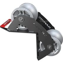 Runpotec - Poulie De Cable 2 Chainons, 90°, 2,86 Kg Cable Ø: 100 Mm