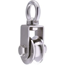 Poulie De Levage 500kg Avec 2 Roulements, Poulie Pour Cable, 48mm Poulie Inox 304