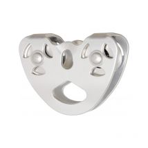 Matisère - Poulie double en tandem - Inox - Petit modèle - FA7002301