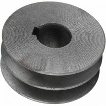 Poulie double gorge mtal moteur roue atelier roue synchrone extrieur 72mm intrieur 24mm cl 8mm,de Debuns