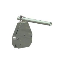 Capaldo - poulie de sA curitA avec frein autobloquant capacitA 50 kg 30x30 cm
