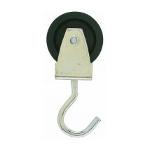Poulie monture à crochet boulonnée 30 25 6