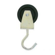 Poulie monture à crochet boulonnée 60 60 9
