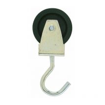 Poulie monture à crochet boulonnée 50 60 9