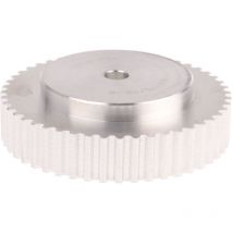 Poulie pour courroie crantée en Aluminium 48 dents , pas de 5mm, alésage 8mm ( Prix pour 1 )